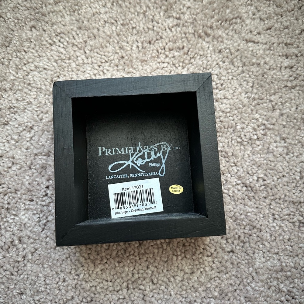 Primitive Black Box Sign - Picture 2 of 6